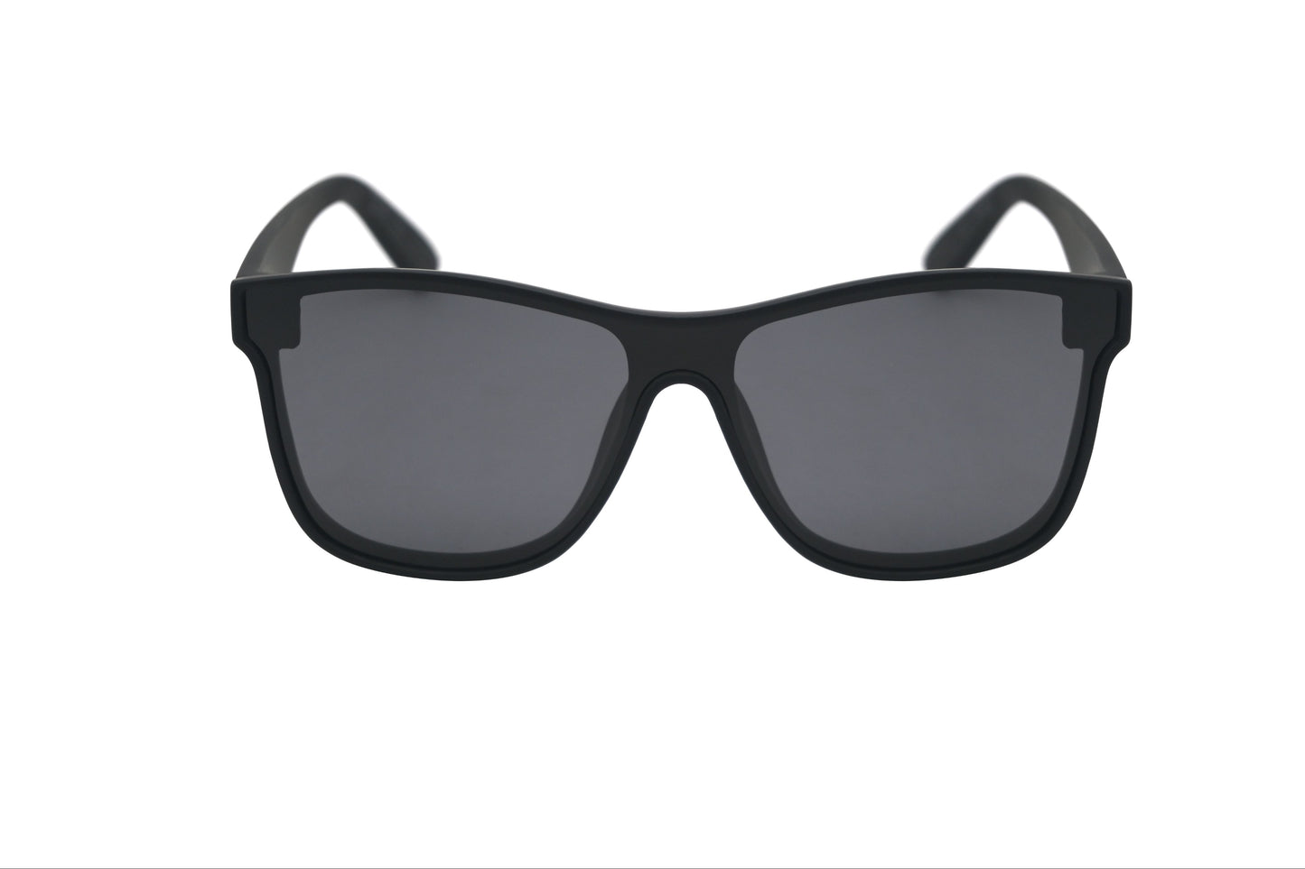 StinkEye™ Summit sunglasses black frame black lens front view