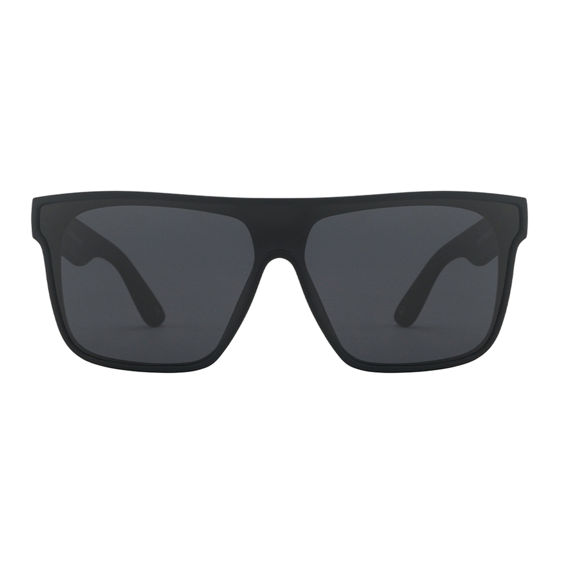 StinkEye™ Horizon sunglasses black frame black lens front view